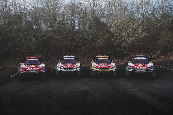 Peugeot 3008 DKR, a ognuno il suo colore - Foto 1 di 2