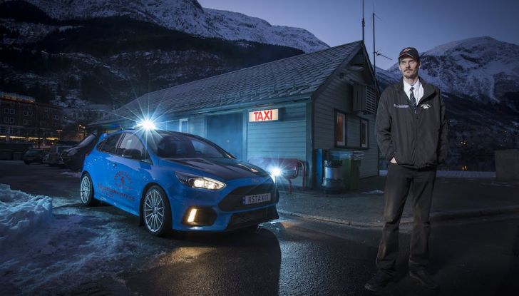 La Ford Focus RS da 350CV diventa un Taxi in Norvegia - Foto 1 di 13
