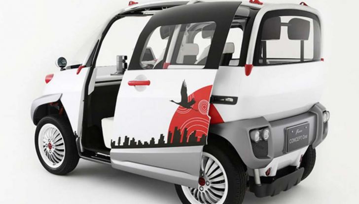 Fomm, la citycar elettrica anfibia - Foto 4 di 7