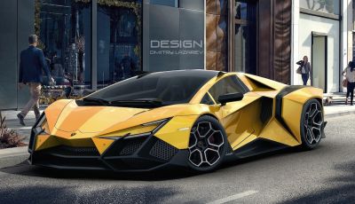 Lamborghini Forsennato, stile estremo per l’ultimo rendering del Toro