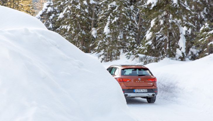 SEAT e la trazione integrale 4Drive, prova e recensione sulla neve - Foto 28 di 62