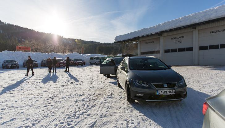 SEAT e la trazione integrale 4Drive, prova e recensione sulla neve - Foto 32 di 62