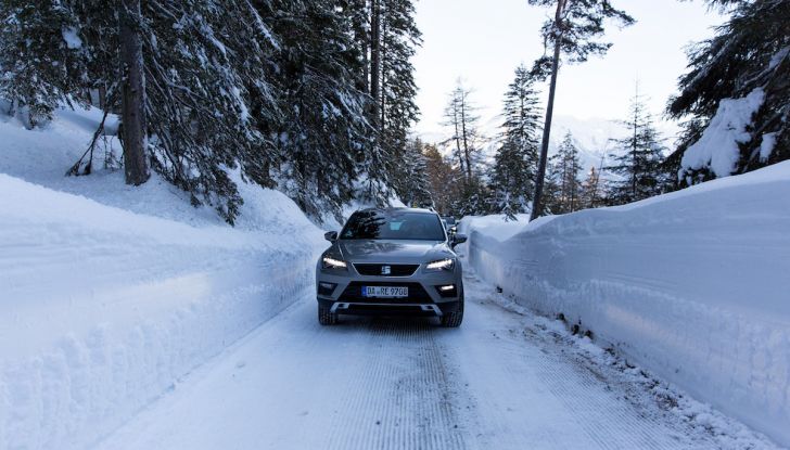 SEAT e la trazione integrale 4Drive, prova e recensione sulla neve - Foto 34 di 62