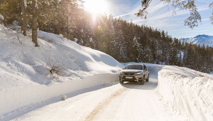 SEAT e la trazione integrale 4Drive, prova e recensione sulla neve - Foto 40 di 62