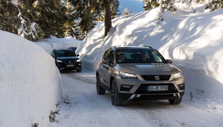 SEAT e la trazione integrale 4Drive, prova e recensione sulla neve - Foto 44 di 62