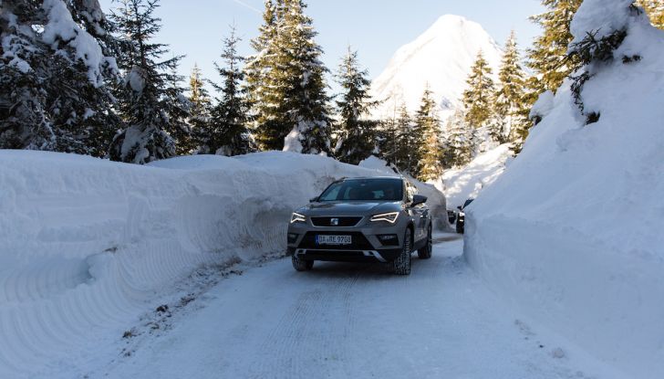 SEAT e la trazione integrale 4Drive, prova e recensione sulla neve - Foto 45 di 62