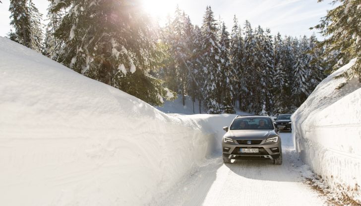 SEAT e la trazione integrale 4Drive, prova e recensione sulla neve - Foto 46 di 62