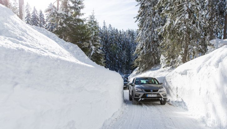 SEAT e la trazione integrale 4Drive, prova e recensione sulla neve - Foto 48 di 62