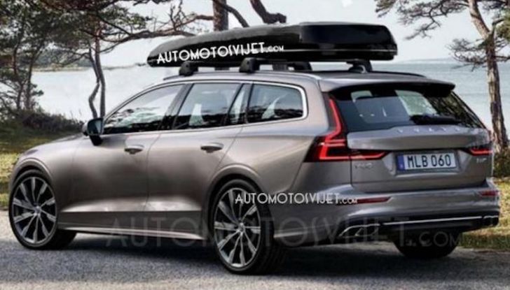 Volvo V60 2018: tutta nuova, con linee più moderne e tanta tecnologia - Foto 2 di 20