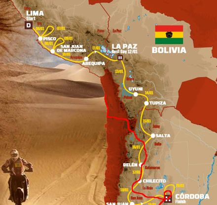 Dakar 2018 – Un percorso lungo quasi 9.000 km - Foto 2 di 2