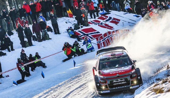 WRC Svezia 2018: la presentazione del Rally con il team Citroën - Foto  di 