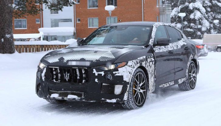 Maserati Levante GTS, primi collaudi per la variante sportiva del SUV - Foto 16 di 27