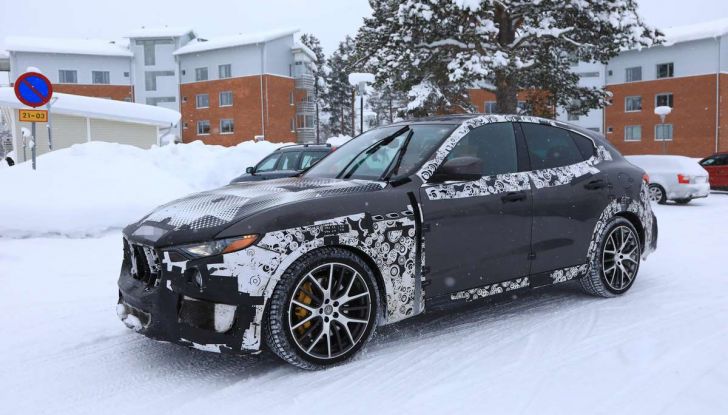 Maserati Levante GTS, primi collaudi per la variante sportiva del SUV - Foto 17 di 27
