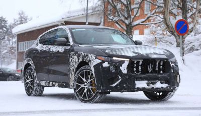 Maserati Levante GTS, primi collaudi per la variante sportiva del SUV