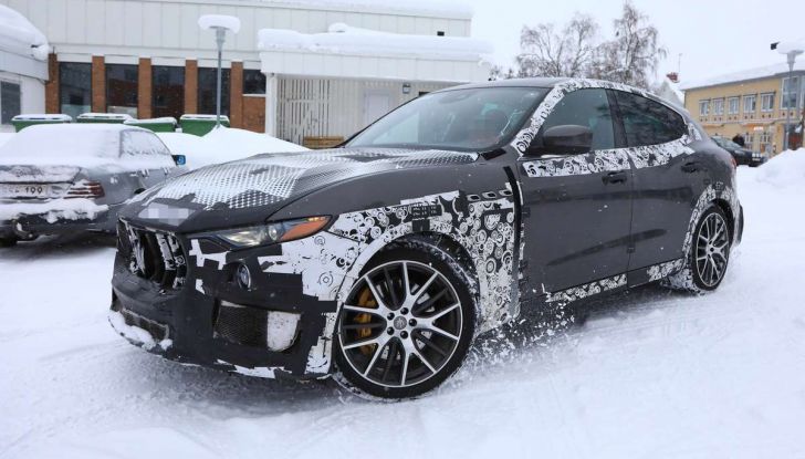 Maserati Levante GTS, primi collaudi per la variante sportiva del SUV - Foto 14 di 27