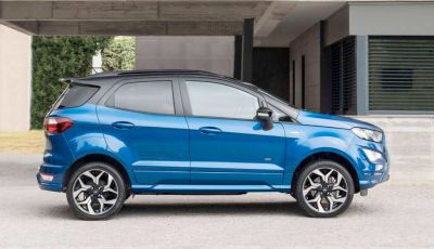 Nuova Ford Ecosport Plus a rate da 149 euro al mese