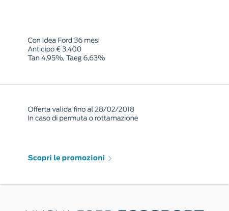 Nuova Ford Ecosport Plus a rate da 149 euro al mese - Foto 3 di 14