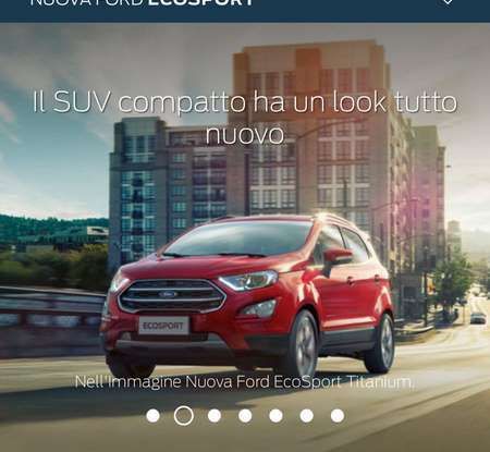 Nuova Ford Ecosport Plus a rate da 149 euro al mese - Foto 9 di 14