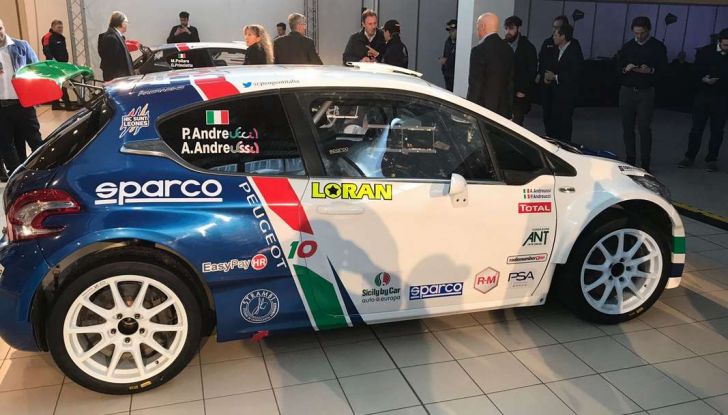 Peugeot presenta i team del Campionato Italiano Rally (CIR) 2018 - Foto 39 di 40