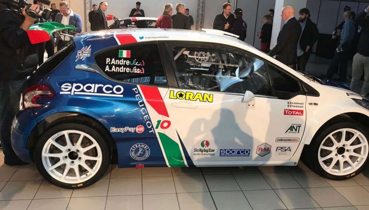 Peugeot presenta i team del Campionato Italiano Rally (CIR) 2018 - Foto 40 di 40