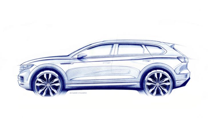 Come funziona la guida semi-autonoma della nuova Volkswagen Touareg 2018 - Foto 10 di 10