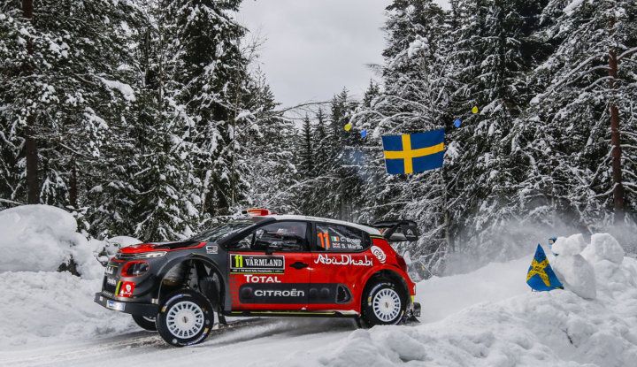 WRC Svezia 2018: progressi concreti per il team Citroën. - Foto 2 di 8