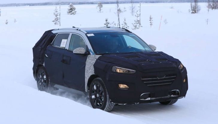 Hyundai Tucson Restyling 2019, primi collaudi su strada - Foto 8 di 15