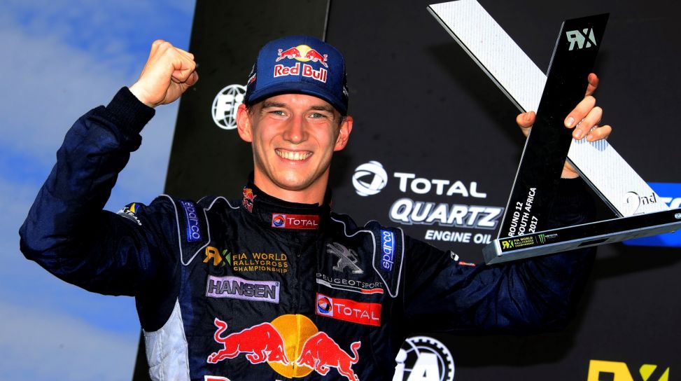 Timmy Hansen, pilota del Team Peugeot Total vede positivamente il WRX 2018 - Foto di