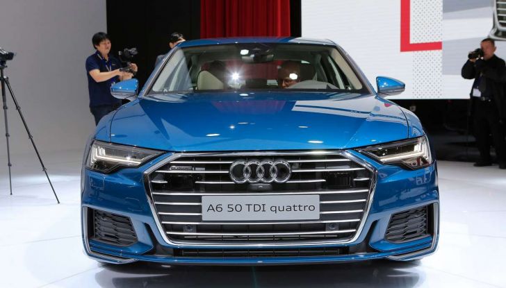 Audi A6 2018 berlina: tecnologia e stile a Quattro Anelli - Foto 2 di 13