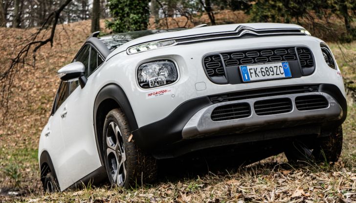 Citroën C3 Aircross, la prova su strada del 130CV: Crossover comodo e versatile - Foto 42 di 43
