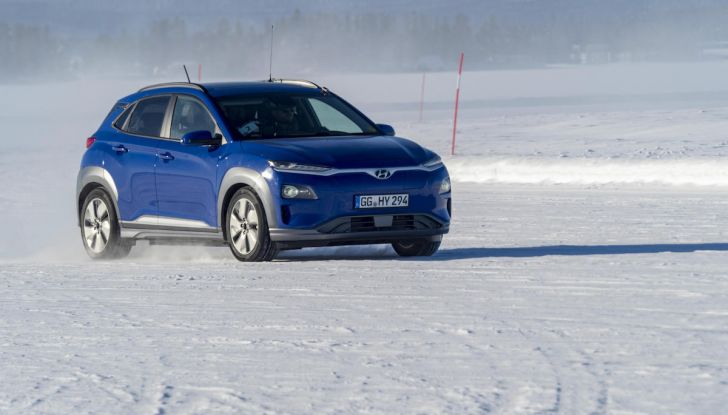 Hyundai Kona e Nexo, test estremi nel freddo della Lapponia - Foto 3 di 3