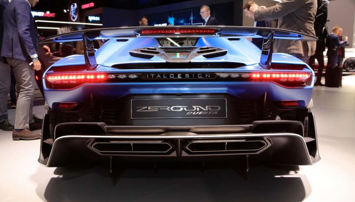 Italdesign ZeroUno Duerta, la Targa V10 da 2 milioni di euro - Foto 8 di 16