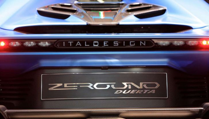 Italdesign ZeroUno Duerta, la Targa V10 da 2 milioni di euro - Foto 9 di 16