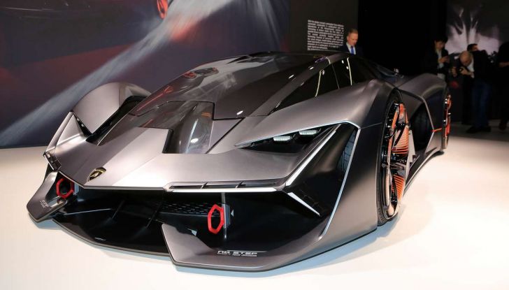 Lamborghini Terzo Millennio con carrozzeria auto-riparante - Foto 1 di 16
