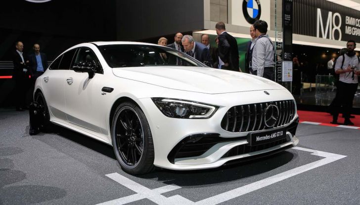 Mercedes AMG GT Coupé4, quattro porte per la sportiva della Stella - Foto 2 di 21