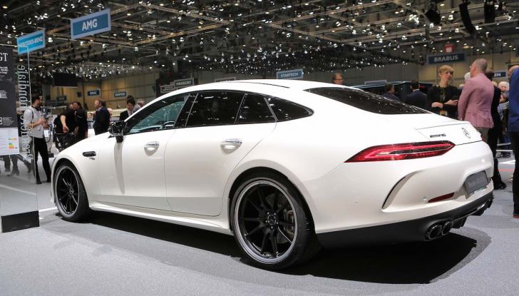 Mercedes AMG GT Coupé4, quattro porte per la sportiva della Stella - Foto 8 di 21