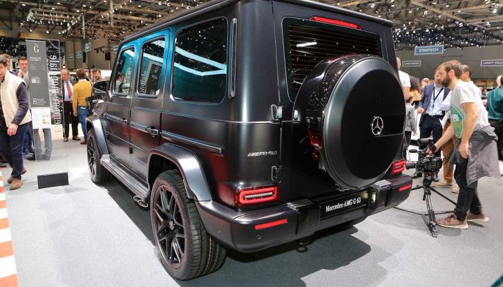 Nuova Mercedes Classe G 2018, prezzi e motori della regina dell’off-road - Foto 10 di 15