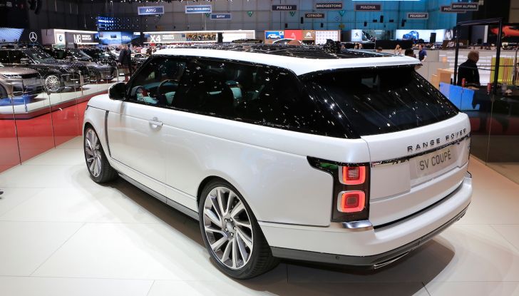 Range Rover SV Coupé 2018: 999 esemplari per il 70° anniversario - Foto 14 di 16