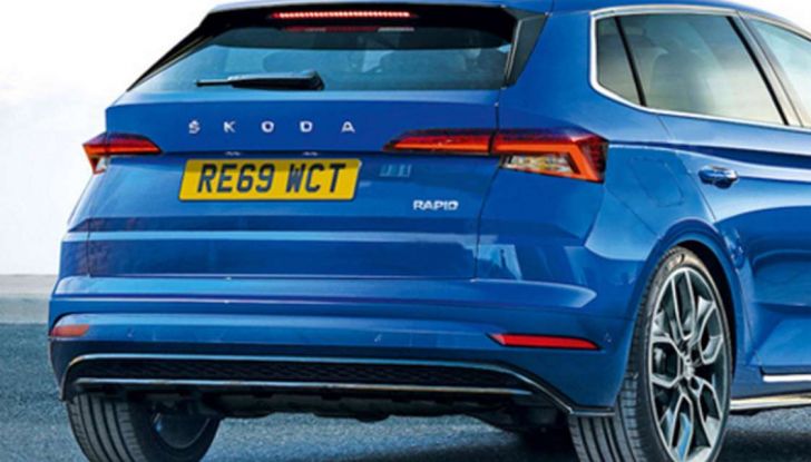Skoda Rapid Spaceback arriva nel 2019 su piattaforma MQB0 - Foto 4 di 4