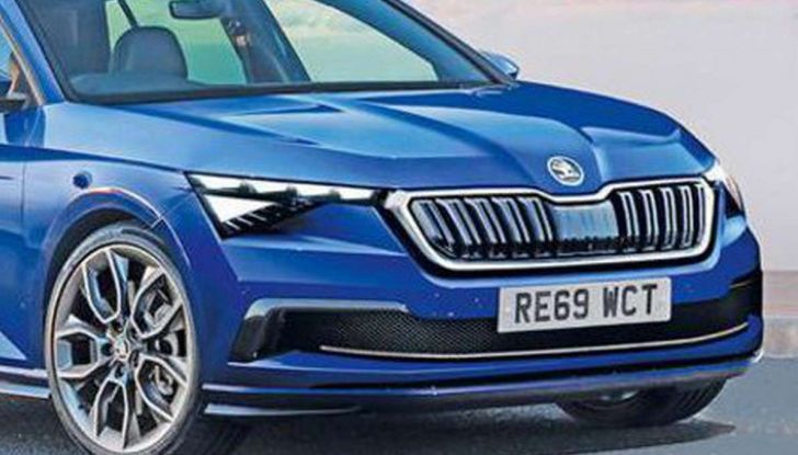 Skoda Rapid Spaceback arriva nel 2019 su piattaforma MQB0 - Foto 3 di 4