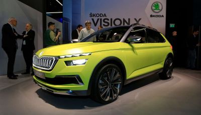 Skoda Vision X Concept: l’auto elettrica, a metano e a benzina