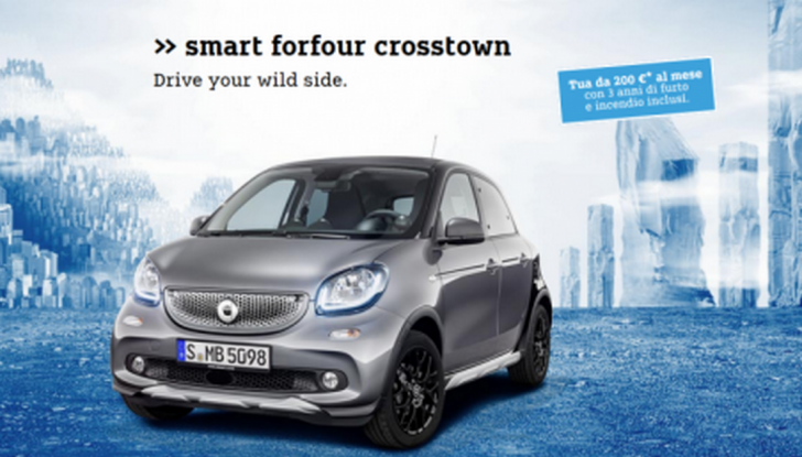 Smart ForFour Crosstown Edition in vendita online da 23.350 euro - Foto 1 di 5
