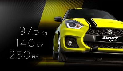 Suzuki Swift Sport BeeRacing, versione sportiva da 18.000 euro