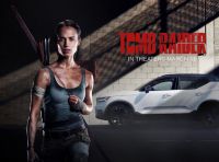 Volvo XC40 protagonista in Tomb Raider con Lara Croft