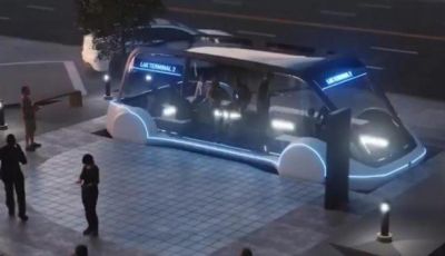 Gli autobus sotterranei di Elon Musk