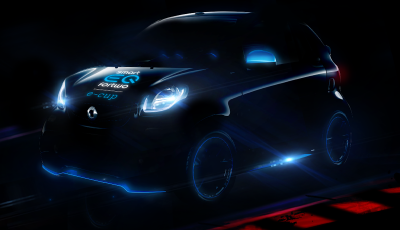 Smart EQ ForTwo e-Cup: parte il trofeo con le piccole sportive da 750Kg