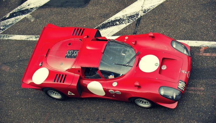 Alfa Romeo Tipo 33/2 Daytona a Imola per il Motor Legend Festival 2018 - Foto 1 di 10