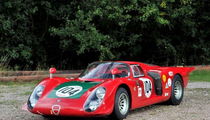 Alfa Romeo Tipo 33/2 Daytona a Imola per il Motor Legend Festival 2018 - Foto 5 di 10