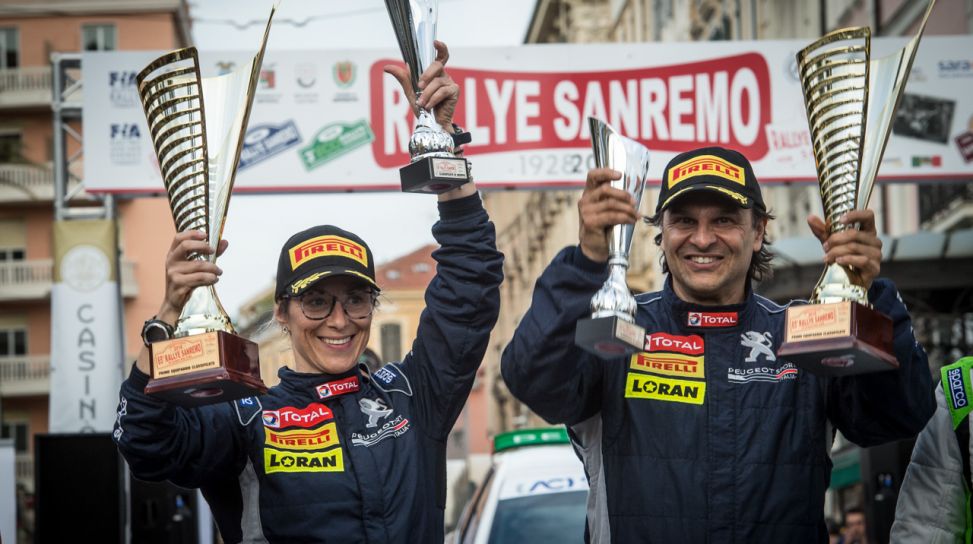 Paolo Andreucci (Peugeot Sport Italia) soddisfatto della gara ligure - Foto  di 