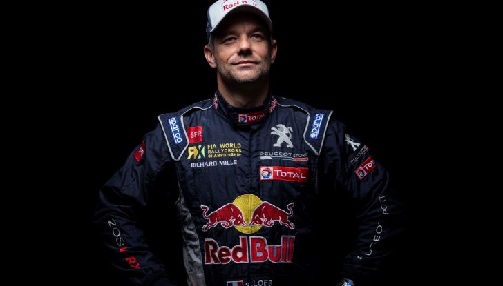 Sebastien LOEB (pilota Peugeot Total) sul campionato Rallycross 2018 - Foto  di 